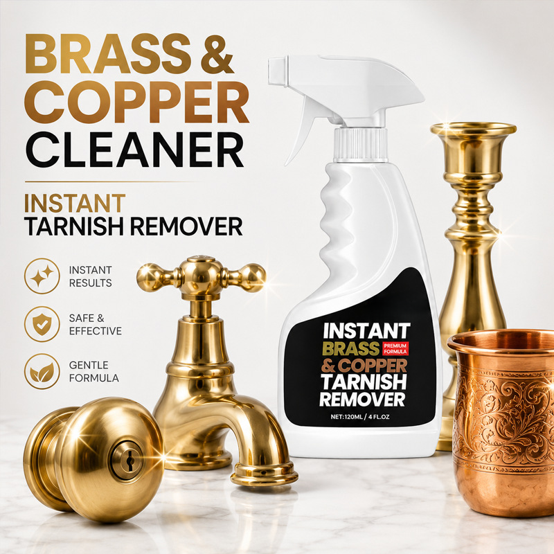✨Instant Brass & Copper Tarnish Remover Spray