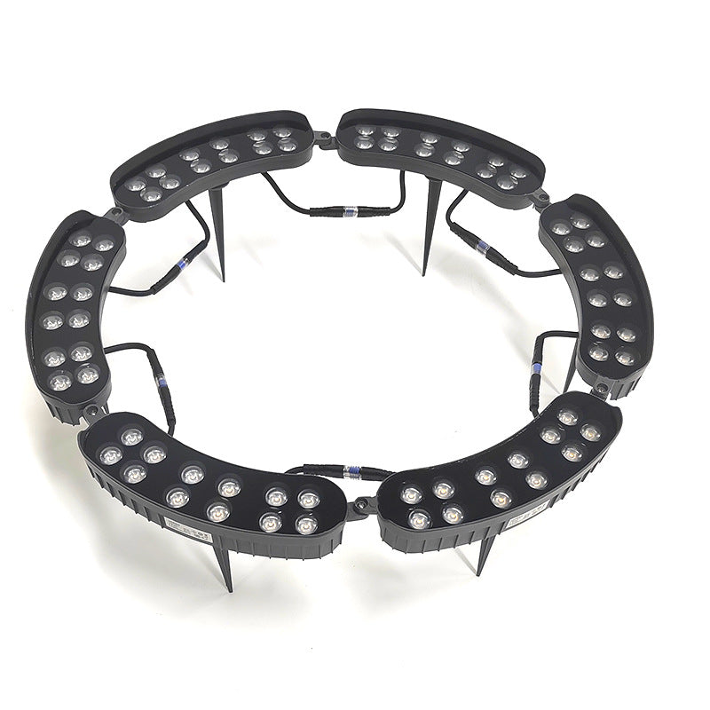 🌳Ring-Shaped Solar Tree Lights - Weatherproof Outdoor Spotlights Ideal for Trees,Pillars, and Gardens