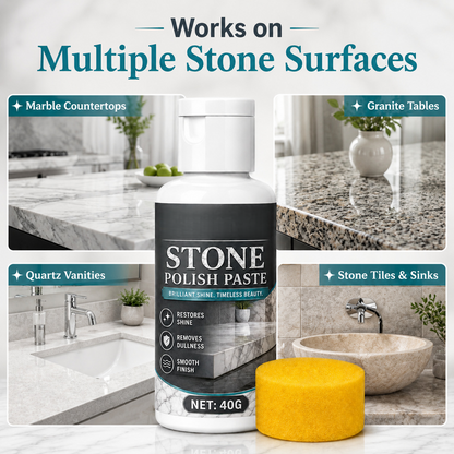🌟2PCS-Stone Polish Paste | Restore glossy shine for your stone surfaces ✨