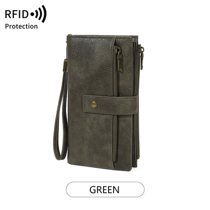 🛡️ Women's RFID Blocking Trifold Wallet-Keep your cards safe