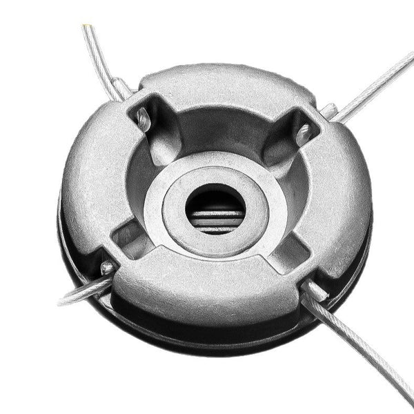 💪 Durable Aluminum Trimmer Head with Steel Wires – Heavy-Duty Weed Eater Replacement for Tough Grass