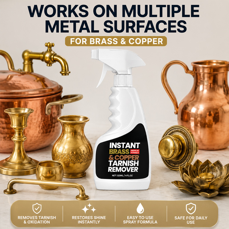 ✨Instant Brass & Copper Tarnish Remover Spray