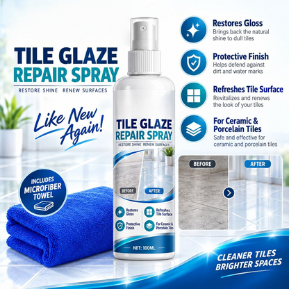 ✨ Tile Glaze Repair Spray – Restore Shine & Hide Fine Scratches