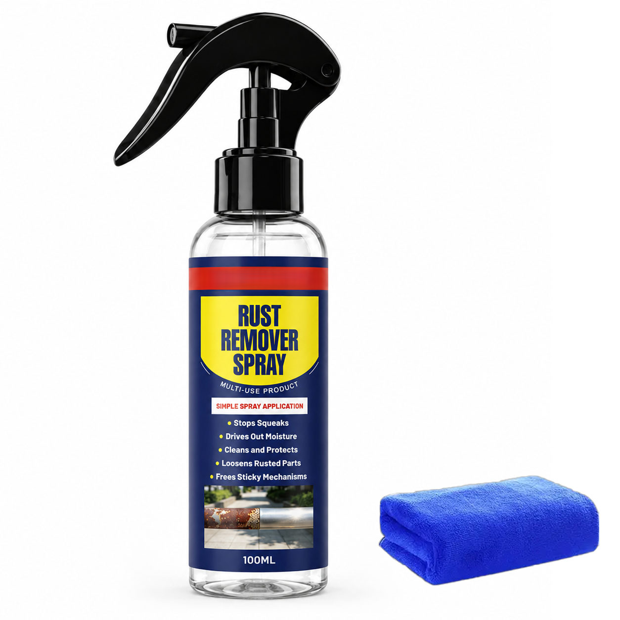 🔥Multifunctional Rust-Removing Lubricant | One-Spray Solution For All Your Rusted Metal