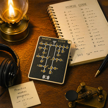 Morse Code Trainer Card