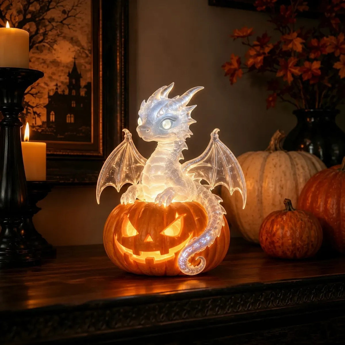 🎃 Halloween Pumpkin LED Tabletop Decoration