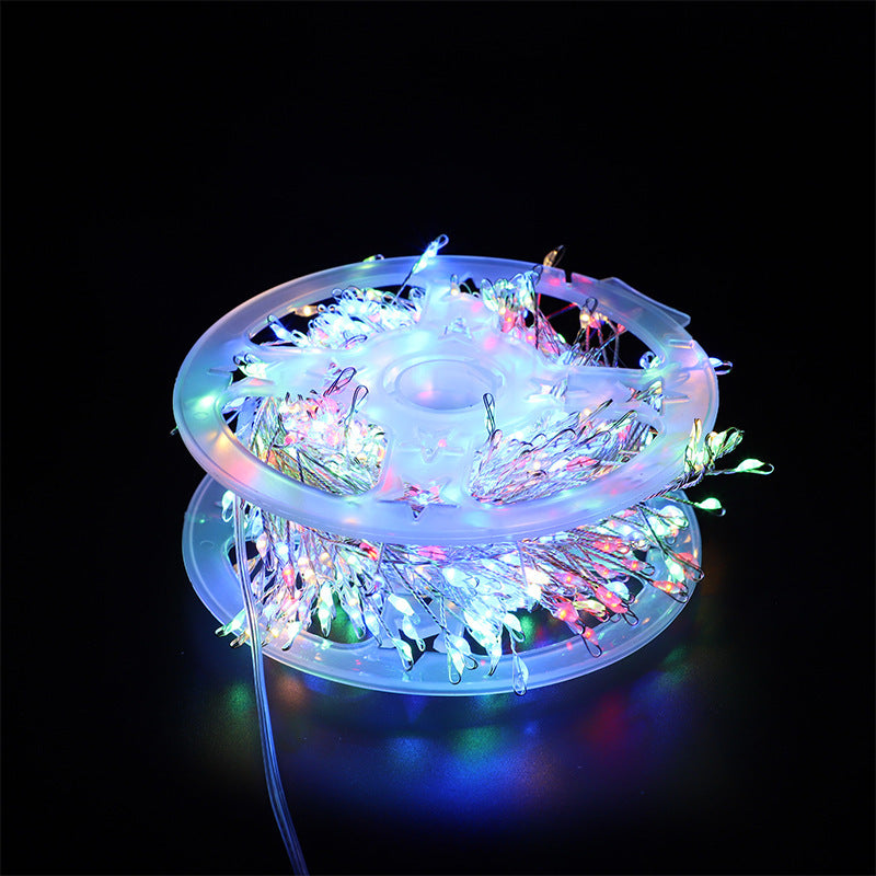 🎅 Christmas Decor String Lights – Waterproof Remote Control LED Fairy Lights for Xmas Tree & Home