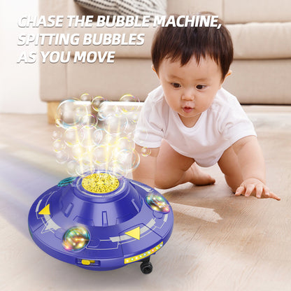 🛸 UFO Moving Bubble Machine