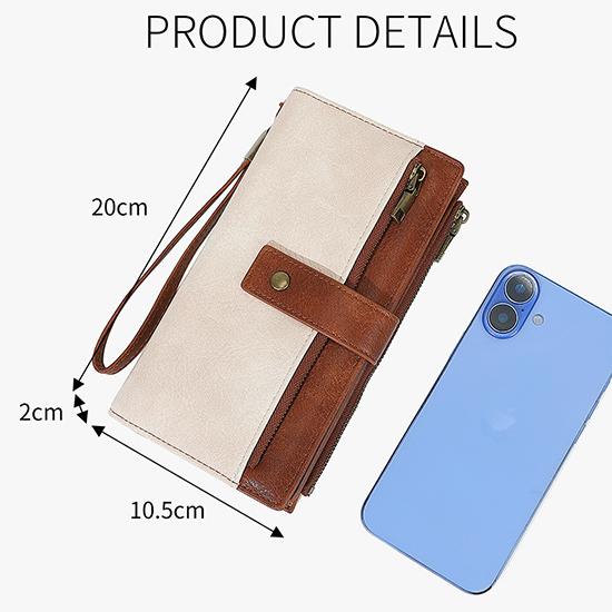🛡️ Women's RFID Blocking Trifold Wallet-Keep your cards safe