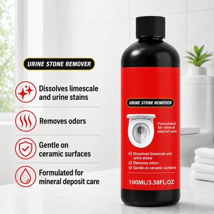 ✨🧪 Powerful Toilet Cleaner | Effortlessly removes years of urine stains and limescale—no strenuous scrubbing required.