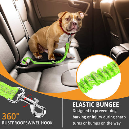 Adjustable Elastic Dog Car Seat Belt