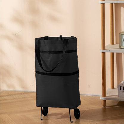 2-in-1 Foldable Shopping Cart