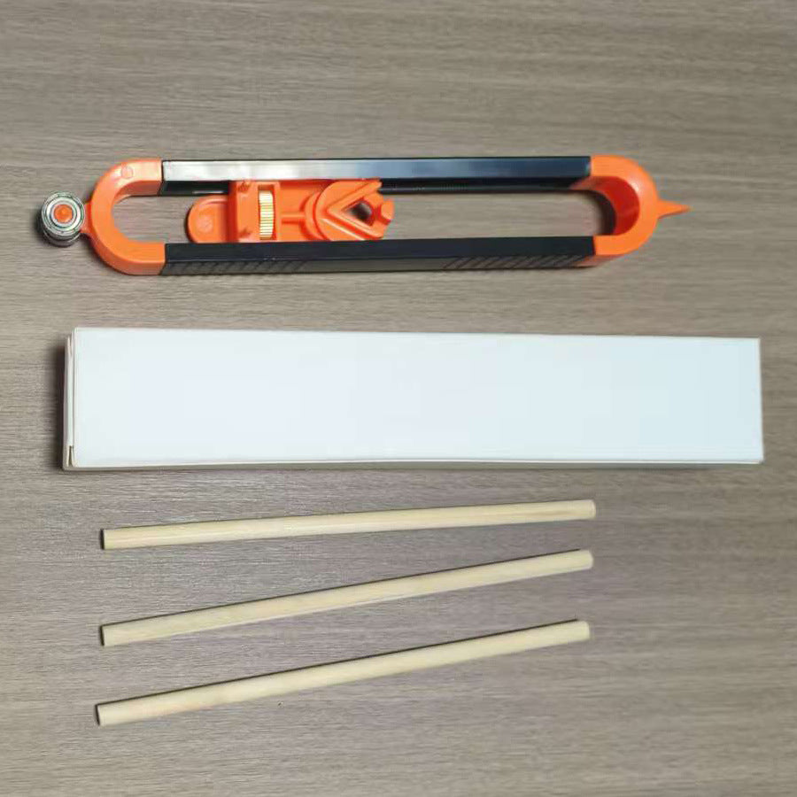 🔧 Contour Scribe Tool with Pulley & Pointer