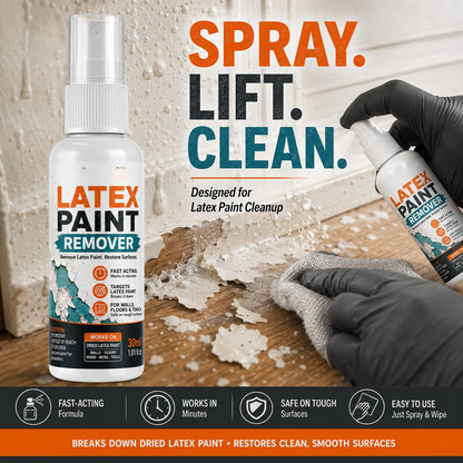 2-Pack Multi-Surface Latex Paint Remover Spray