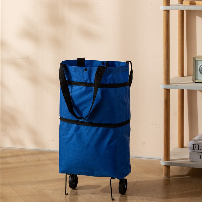 2-in-1 Foldable Shopping Cart