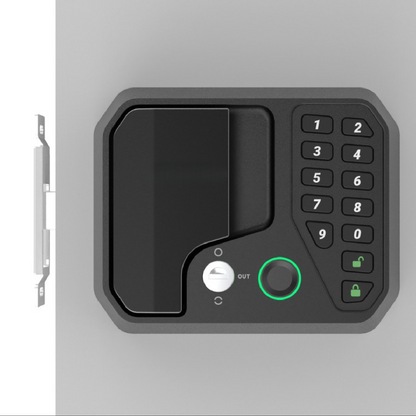 🚪Smart RV Door Lock——Keyless entry, supporting 100-foot Bluetooth app access, fingerprint recognition, remote control, and physical keys.