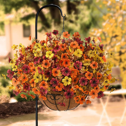 🏵️10 Pcs Artificial Flowers for Outdoor Decoration|UV-resistant autumn floral sprays