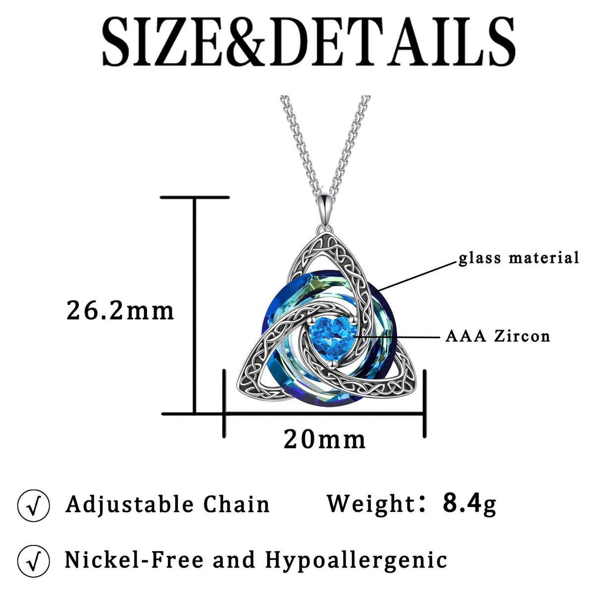 🛡️ Celtic Birthstone Shield: Wear Your Protection & Story ✨