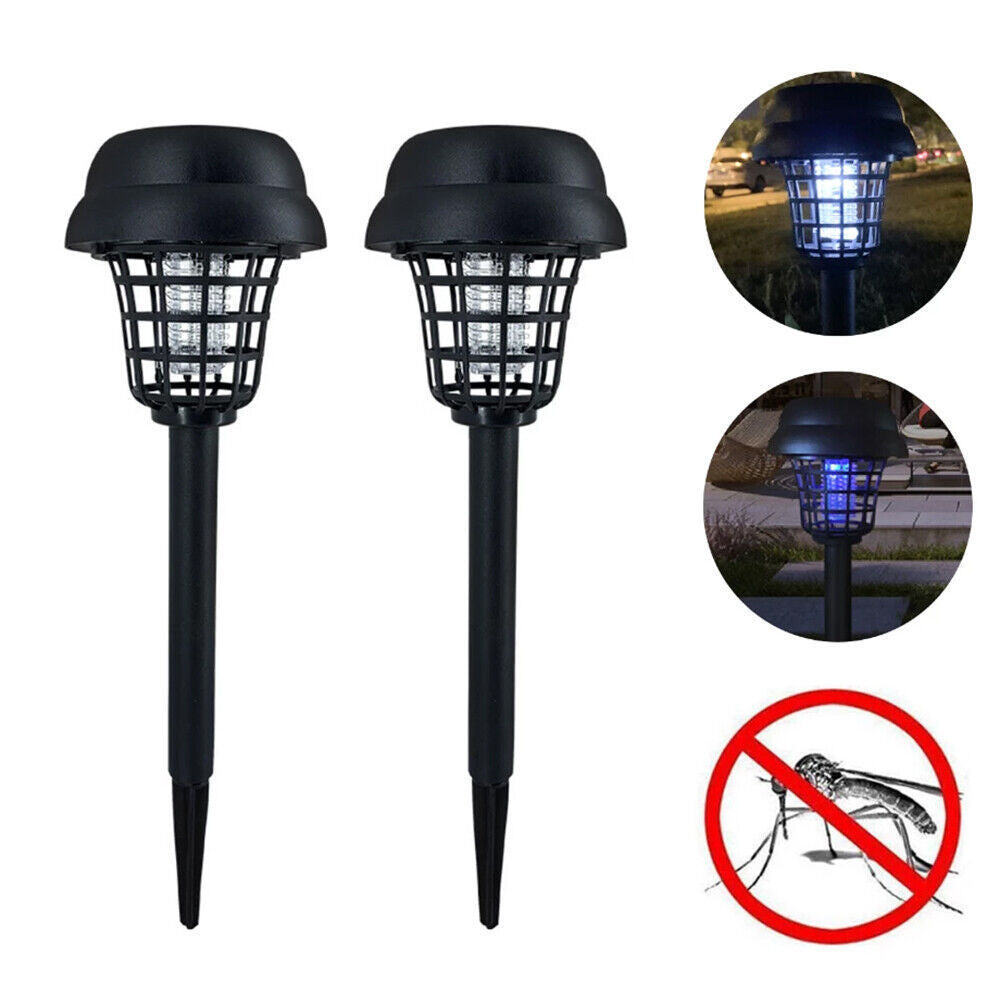 4 Pcs  Outdoor Solar Mosquito Killer Lamp for Lawns