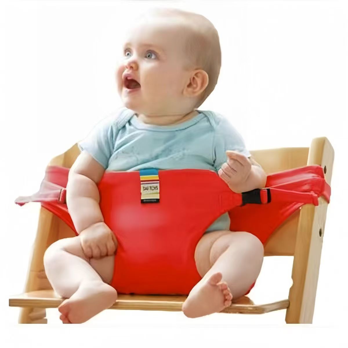 👶🛡️Baby High Chair Seat Belts - Portable Dining Straps Holder
