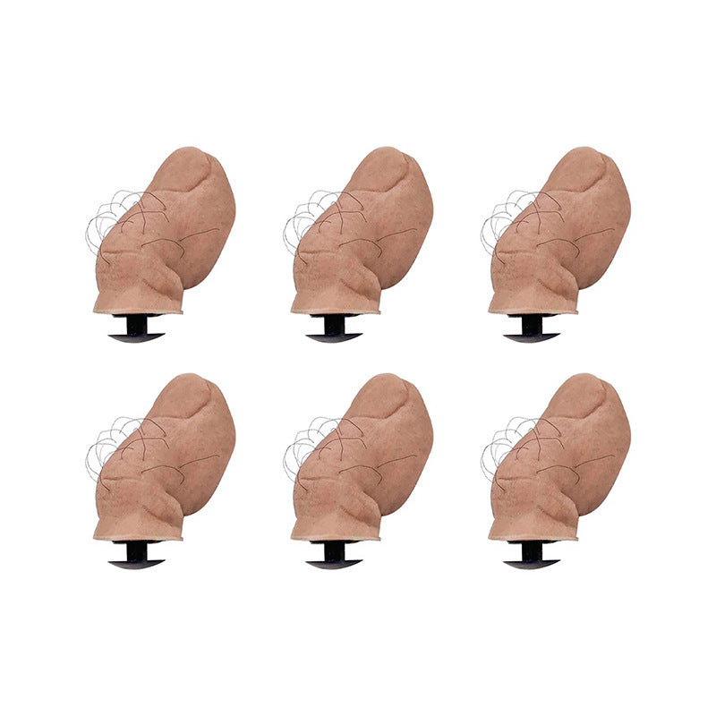 🦵 Realistic Toe-Shaped Clog Charms(10 Pieces) | Viral, Hilarious Prank Shoe Accessories