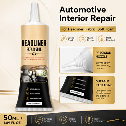 🚗Car Headliner Repair Glue | Automotive Interior Fabric Adhesive