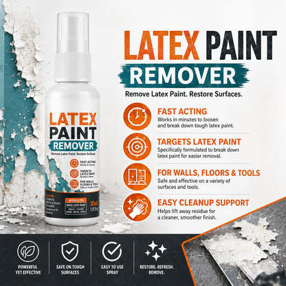 2-Pack Multi-Surface Latex Paint Remover Spray