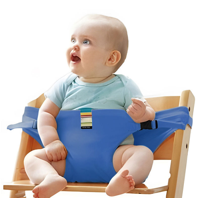 👶🛡️Baby High Chair Seat Belts - Portable Dining Straps Holder