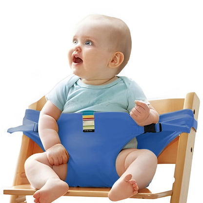 👶🛡️Baby High Chair Seat Belts - Portable Dining Straps Holder