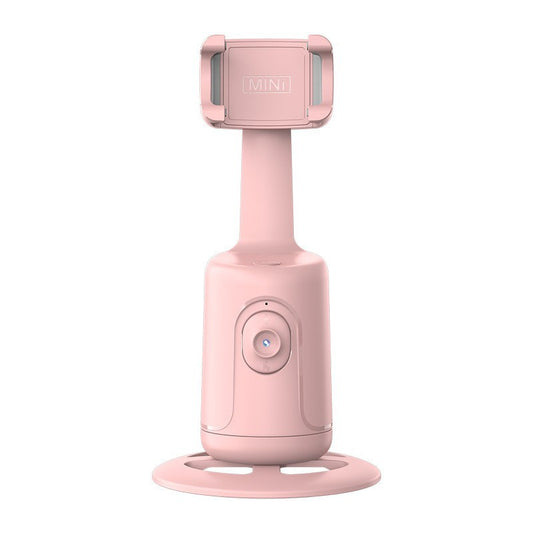 360° AI Face-Tracking Phone Holder – Supports Gesture Control | No App Required