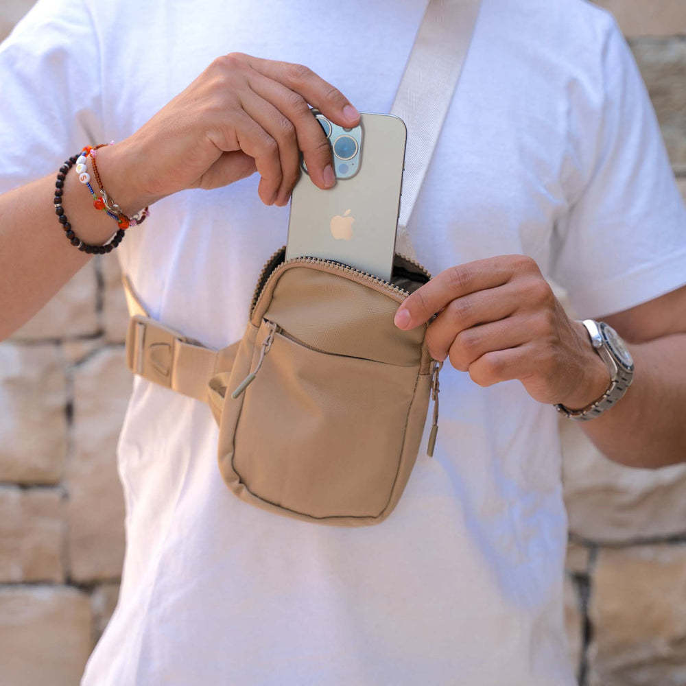 🛡️Anti‑Theft RFID Blocking Sling Bag | Lightweight Crossbody Travel Pack