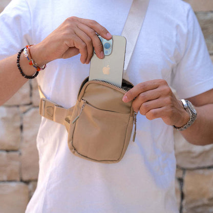 🛡️Anti‑Theft RFID Blocking Sling Bag | Lightweight Crossbody Travel Pack