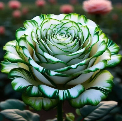 🌹 Rare Patterned Rainbow Rose Seeds