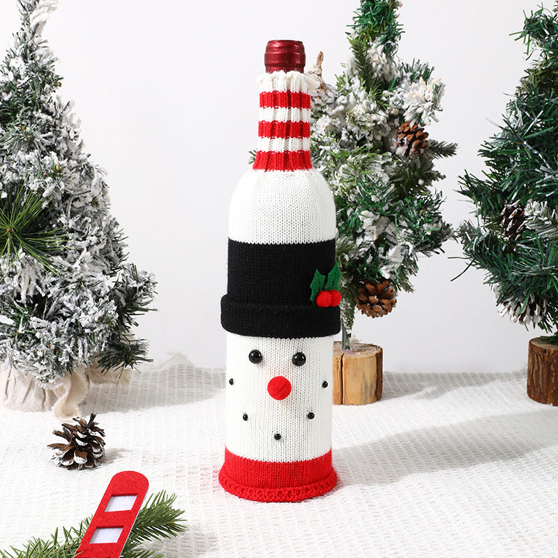 🎅 Christmas Knitted Bottle Covers 🦌