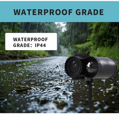 👻 Halloween Dual-Tube Water Wave Projection Light | Indoor/Outdoor LED Decorative Light