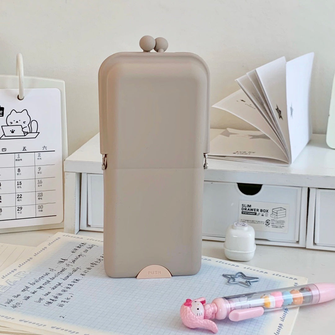 🌟Silicone Makeup Brush Holder | Portable Travel Makeup Brush Case