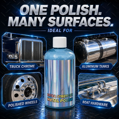🌟Extra Strength Metal Polish | Heavy-Duty Multi-Metal Restorer