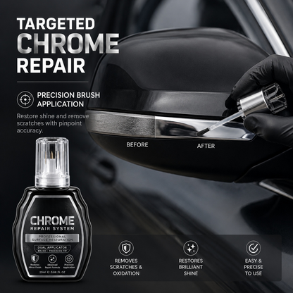 Professional Chrome Repair Pen| Professional Metal Chrome Touch-Up Liquid