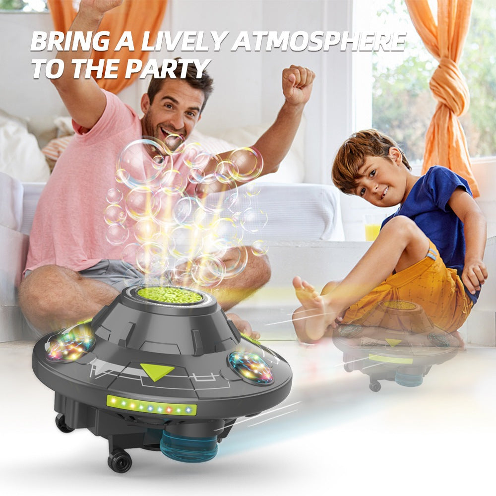 🛸 UFO Moving Bubble Machine