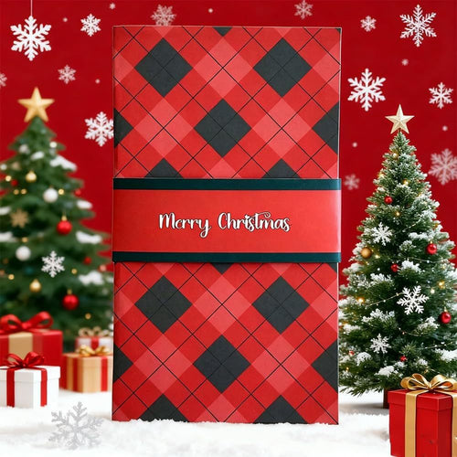 🎄🎉 Christmas Waterfall Gift Card Holder Booklet-4-Pack