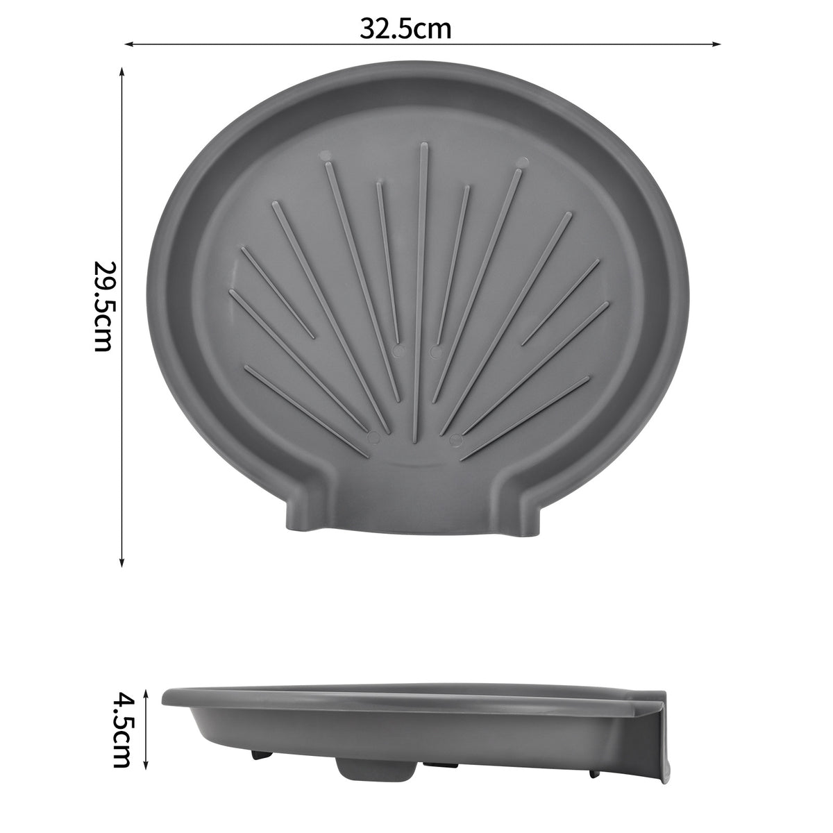 💧3-Piece Collapsible Colander Set - Space Saving Strainers with Draining Base