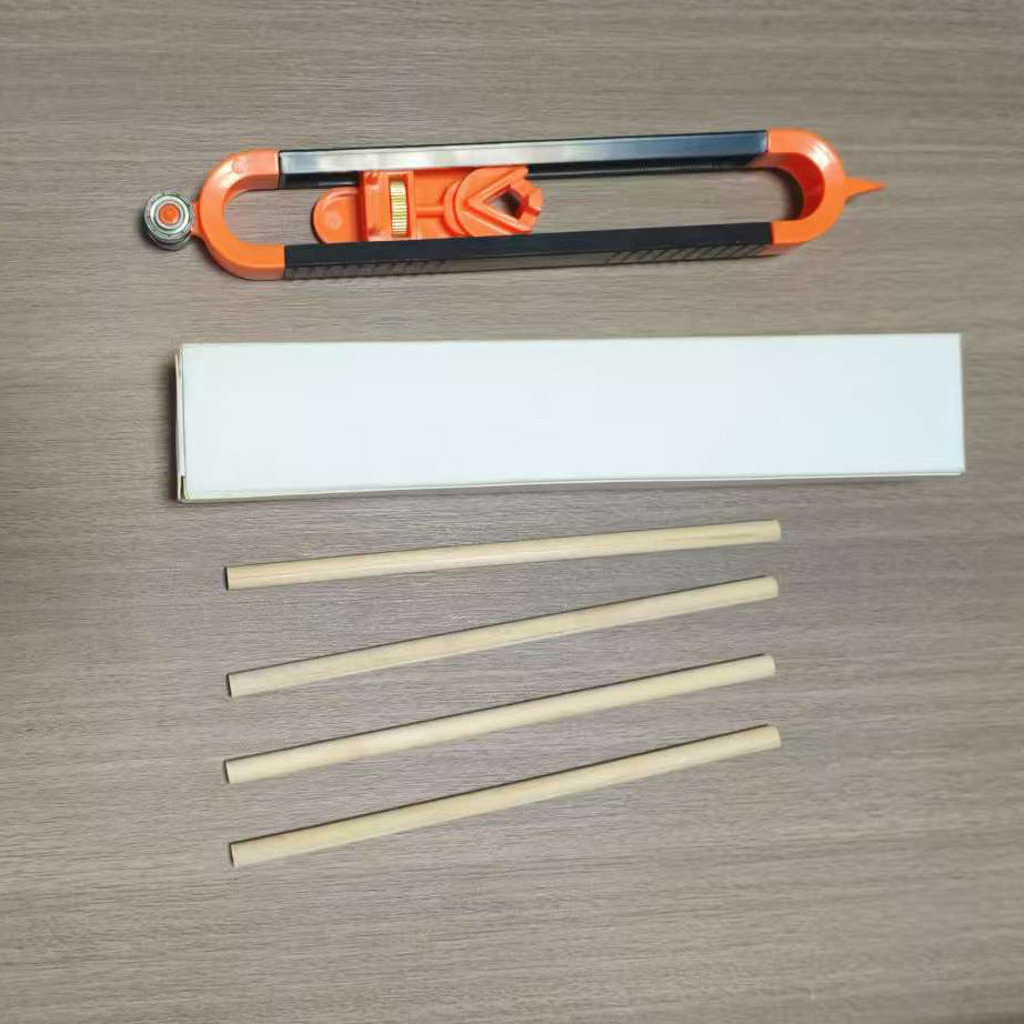 🔧 Contour Scribe Tool with Pulley & Pointer