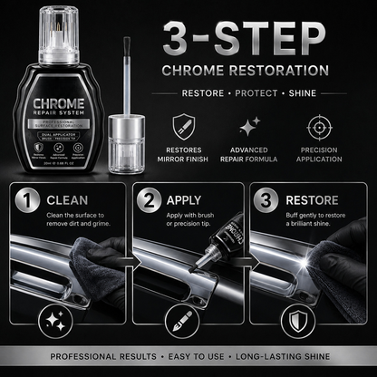 Professional Chrome Repair Pen| Professional Metal Chrome Touch-Up Liquid