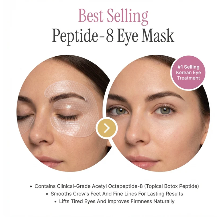 Deep-Penetrating Peptide Collagen Eye Mask