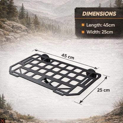 Heavy-Duty MagneticVehicle Side Table IPortable Grid Camp Desk