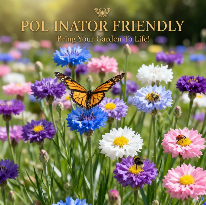 🌸Premium Cornflower Seeds - The"Unstoppable" wildflower That Grows Anywhere