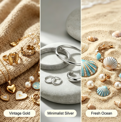 ✨ Mystery Jewelry Jar – Curated Sparkle Collection for a Beautiful Surprise