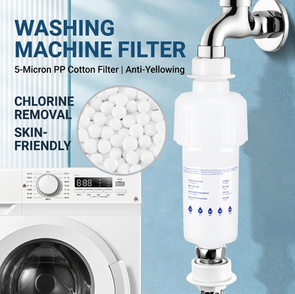 💧Home water purifier shower head pre-filter with replaceable PP cotton filter