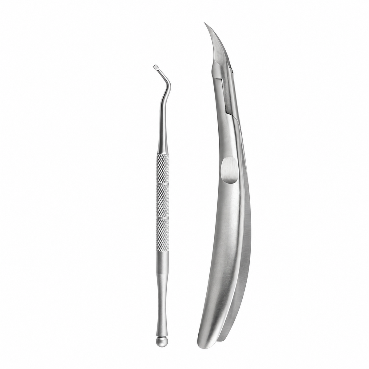 ⏰Stainless Steel Ingrown Toenail Clipper and Dead Skin Nipper 2 Piece Manicure Set
