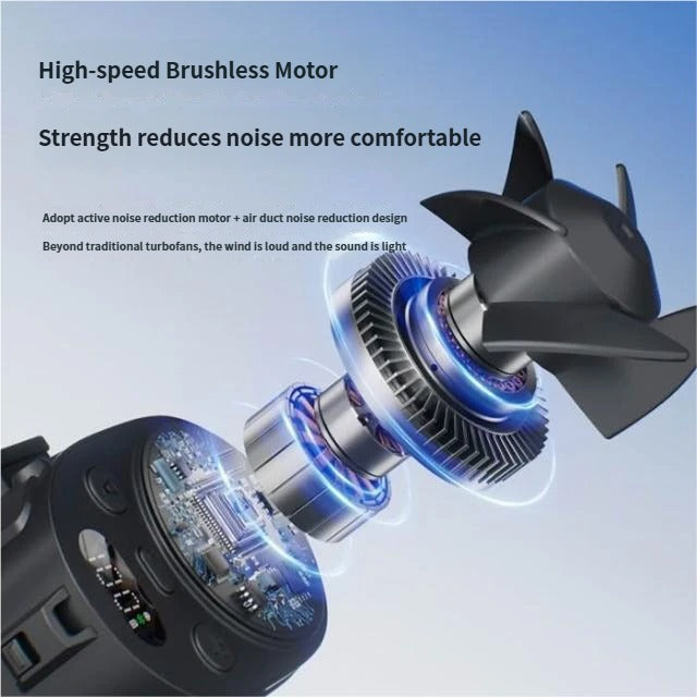 Waist-Clip Portable Fan